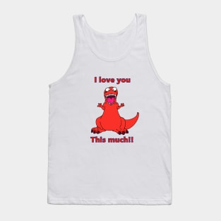 Dino hug Tank Top